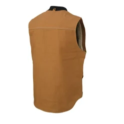 Tough Duck Safety Shoes|Work Outerwear<Men's Duck Sherpa Lined Vest