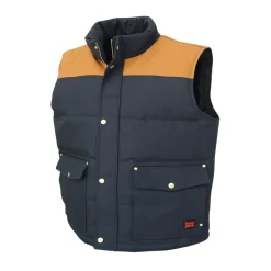 Tough Duck Safety Shoes|Work Outerwear<Men's Duck Woodsman Vest Navy