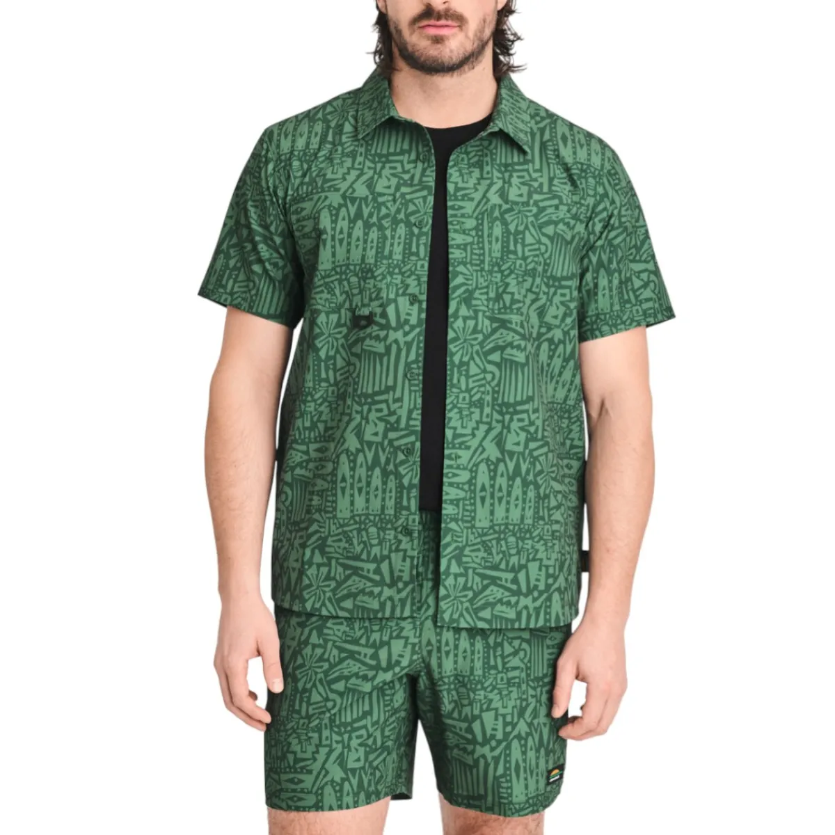 Chlorophylle Shirts|Swimwear<Men's Durango Short Sleeve Shirt