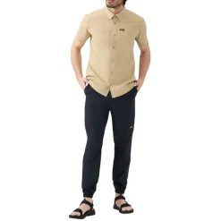 Chlorophylle Shirts|Swimwear<Men's Durango Short-Sleeve Shirt Sand