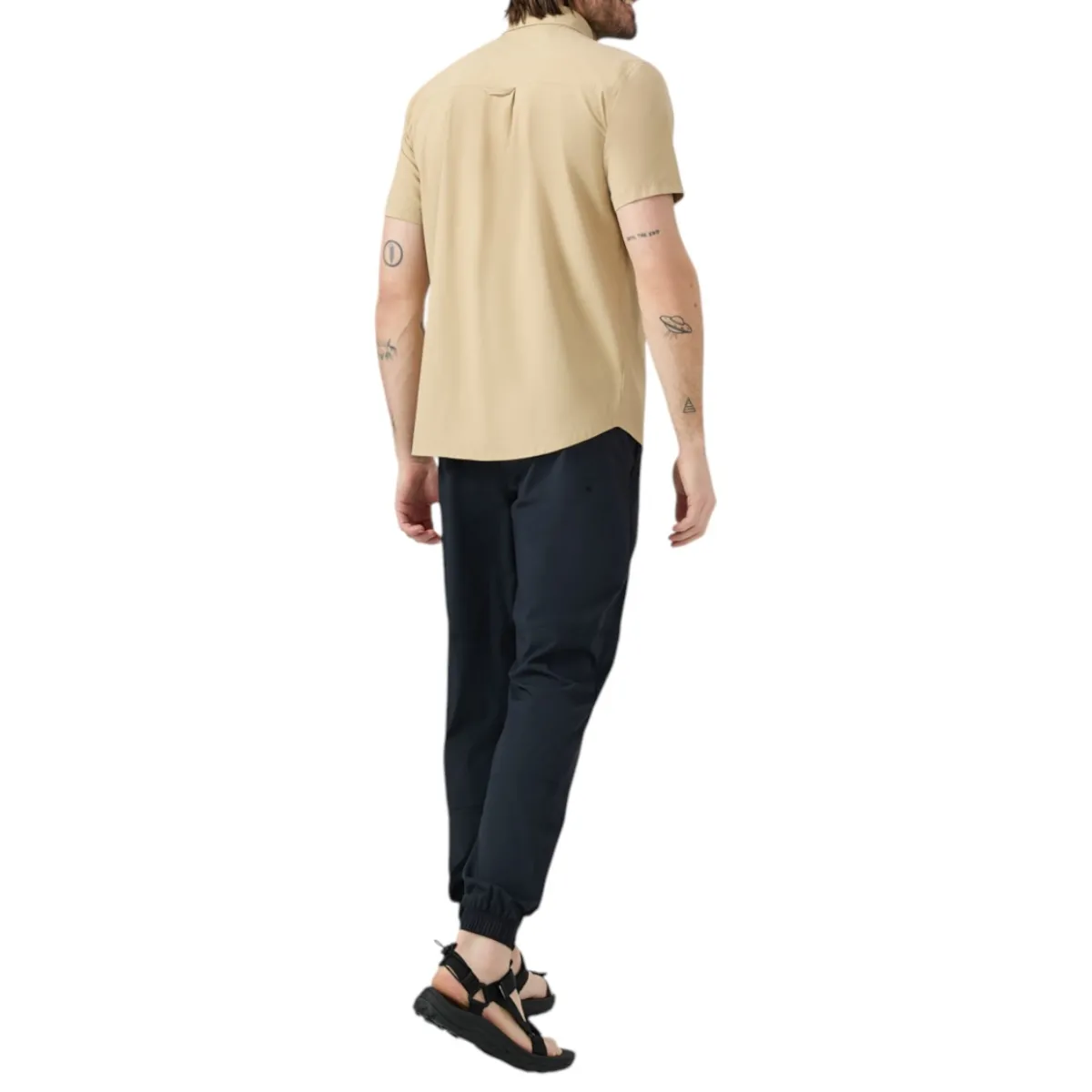 Chlorophylle Shirts|Swimwear<Men's Durango Short-Sleeve Shirt Sand