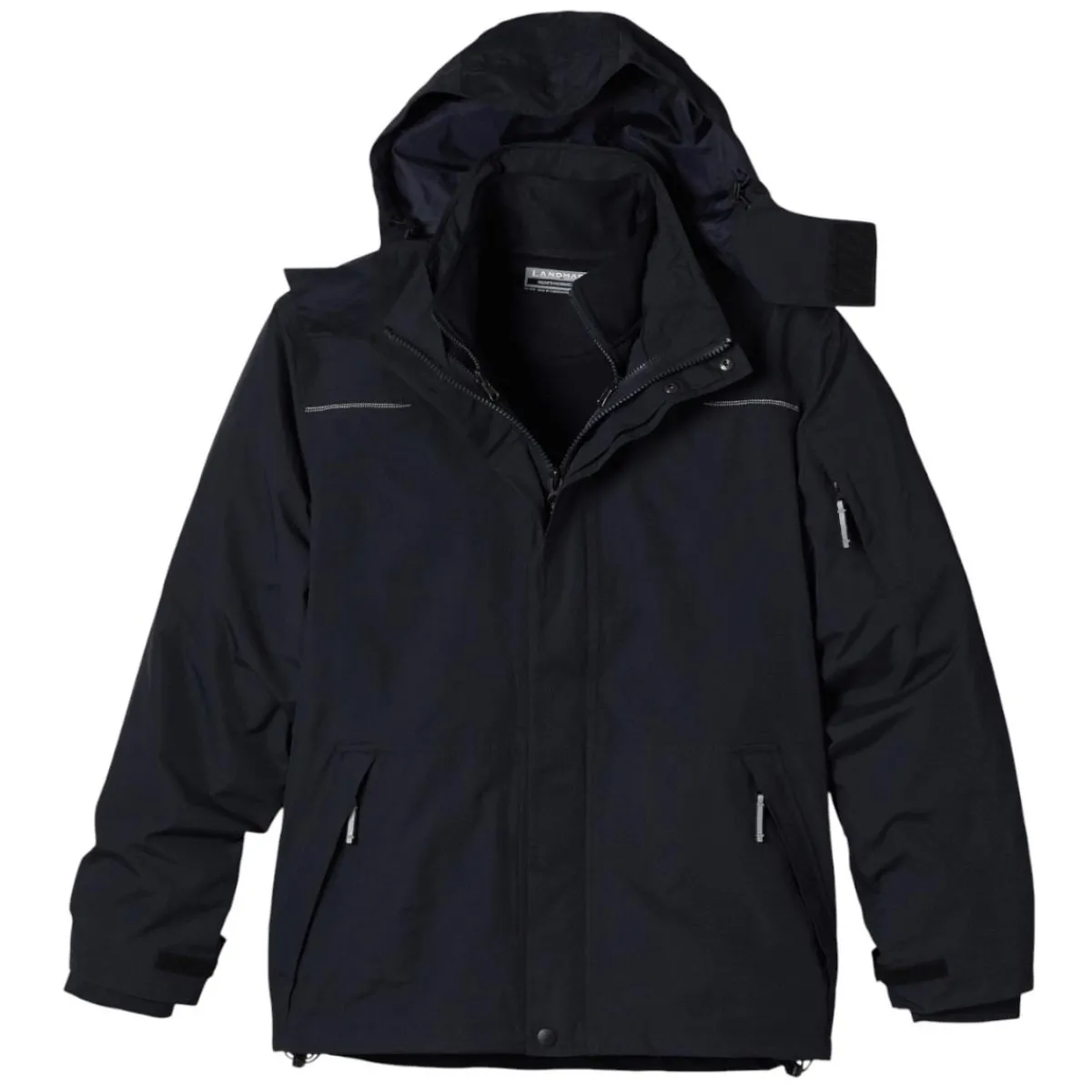 Trimark Insulated Jackets|Windbreaker Jackets<Men's Dutra 3 in 1 Jacket Navy