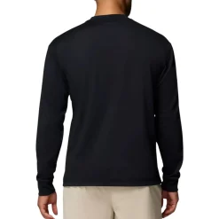 Columbia Shirts|Swimwear<Men's Echo Passage™ Long Sleeve Crew Shirt Black
