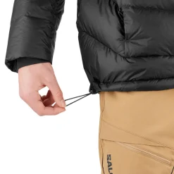 Salomon Insulated Jackets|Windbreaker Jackets<Men's Elixir Ultra Down Parka Deep Black