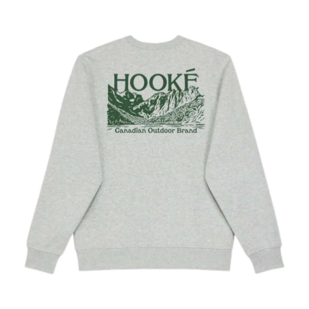 Hooké Waders And Wading Boots|Fishing Shirts And T-Shirts<Men's Elk River Mountains Crewneck Heather Grey