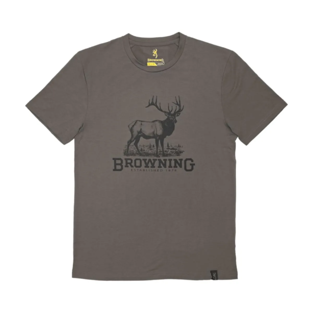 Browning Shirts And Sweaters|Vests And Accessories<Men's Elk T-Shirt Major Brown