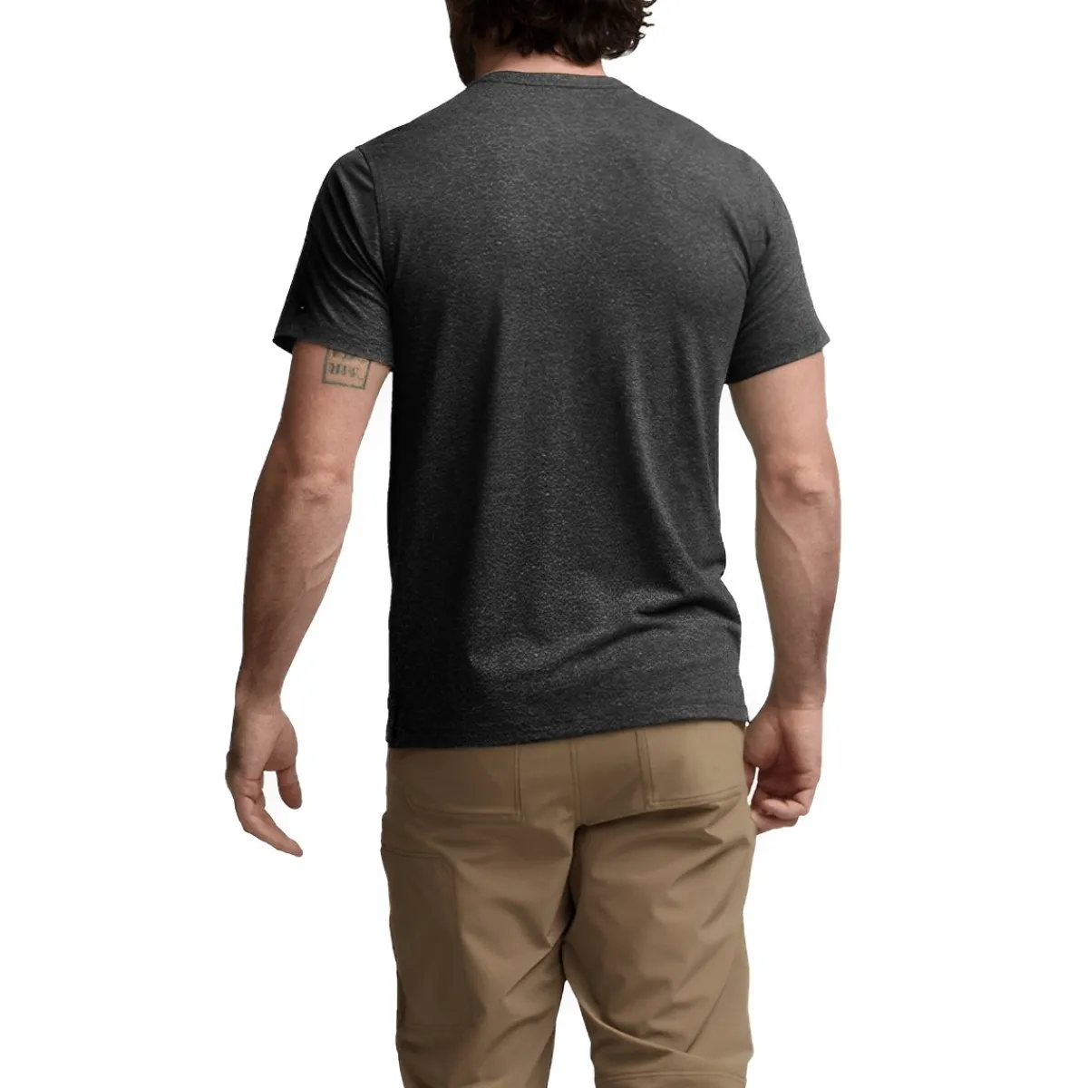 Sitka Shirts And Sweaters|Vests And Accessories<Men's Essential Henley T-Shirt Obsidian Heather