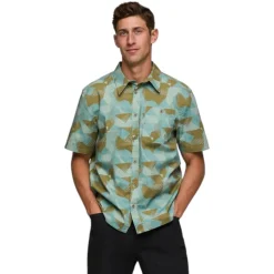 Cotopaxi Shirts|Swimwear<Men's Estival Button Up Shirt Reflections Silver Leaf