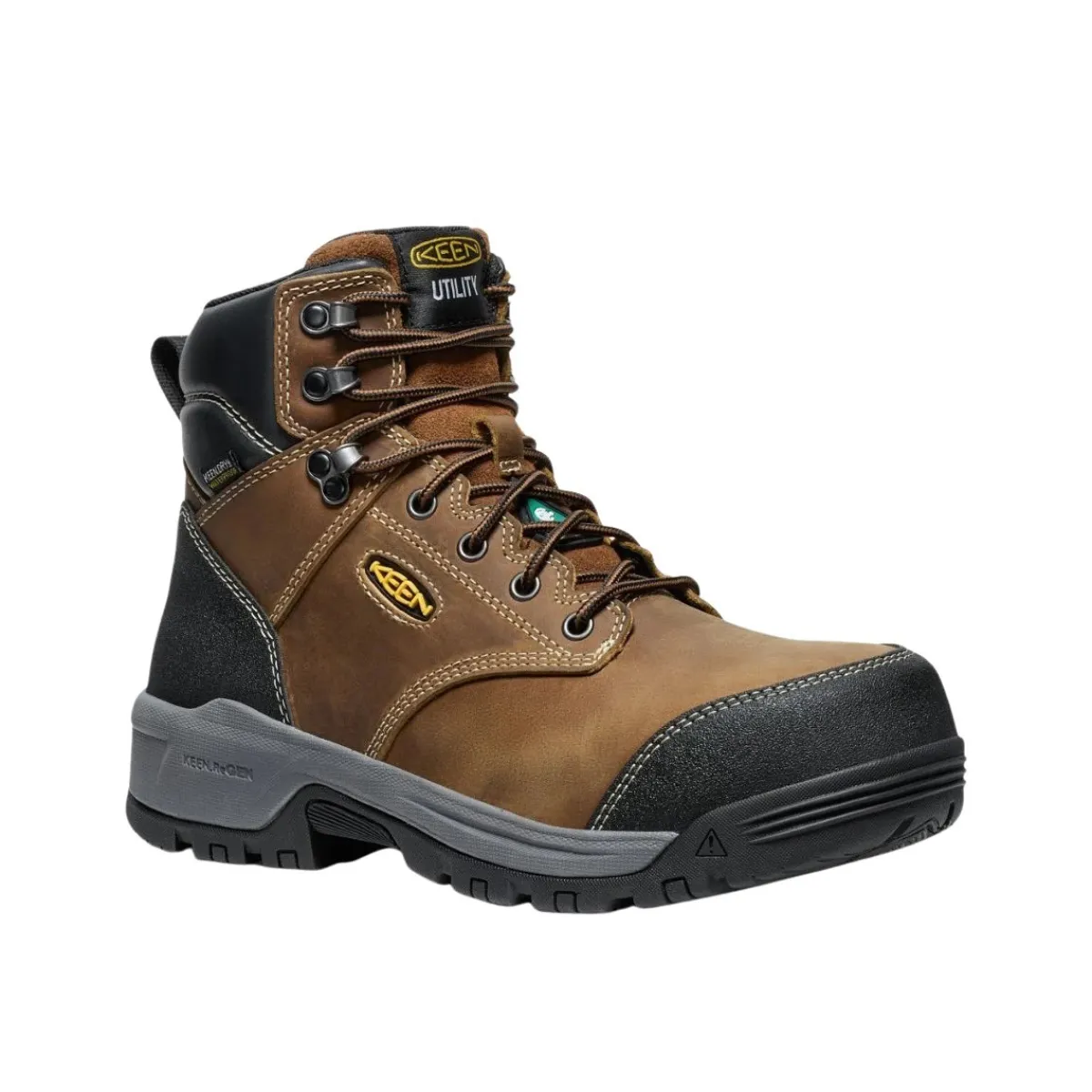 Keen Utility Safety Shoes|Work Outerwear<Men's Evanston 6 Bison