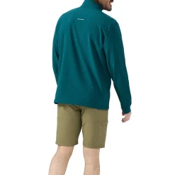 Chlorophylle Shirts|Swimwear<Men's Excursion Half-Zip Shirt Dark sea
