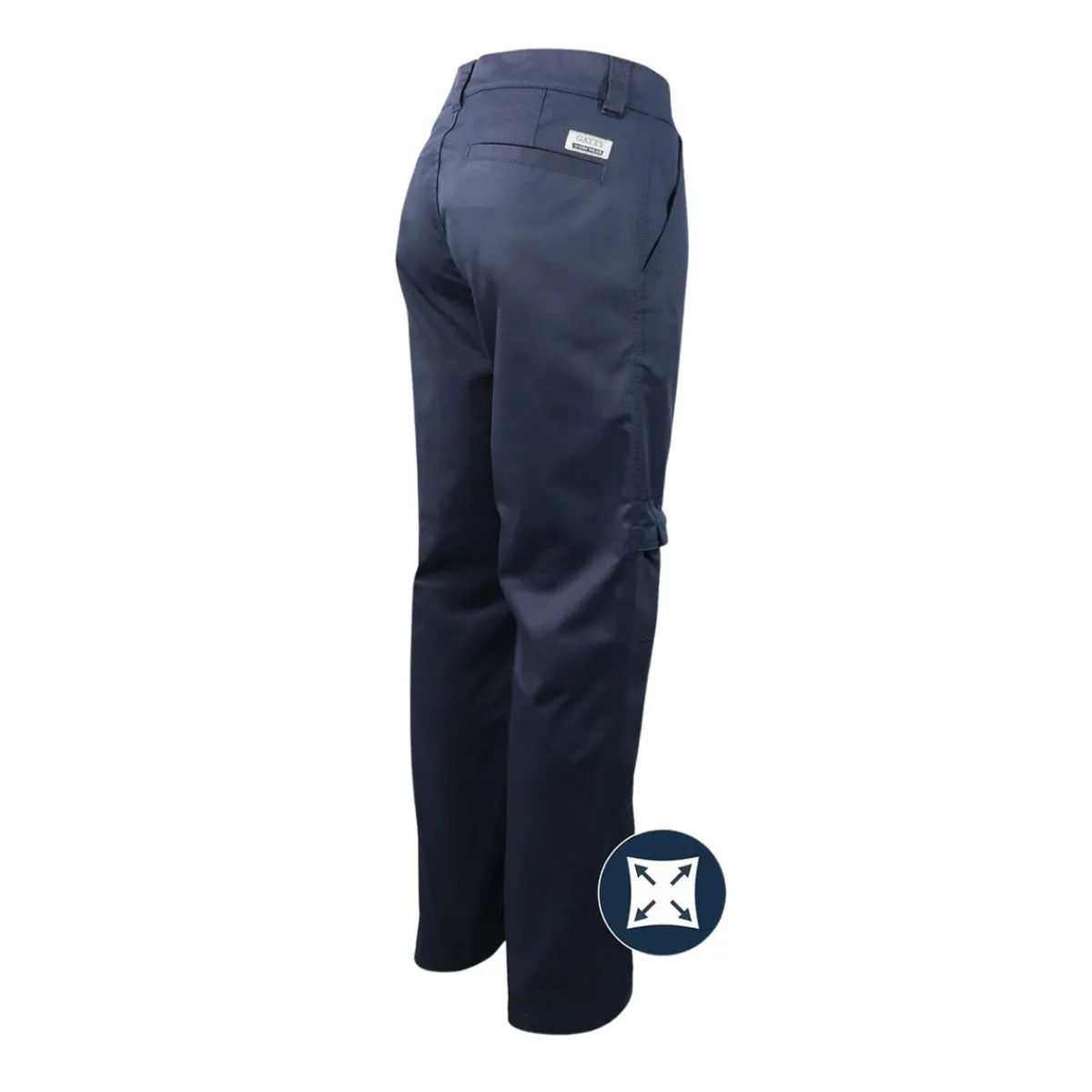 Gatts Safety Shoes|Work Outerwear<Men's 778EX-PAD Work Pants With Knee Pads Navy