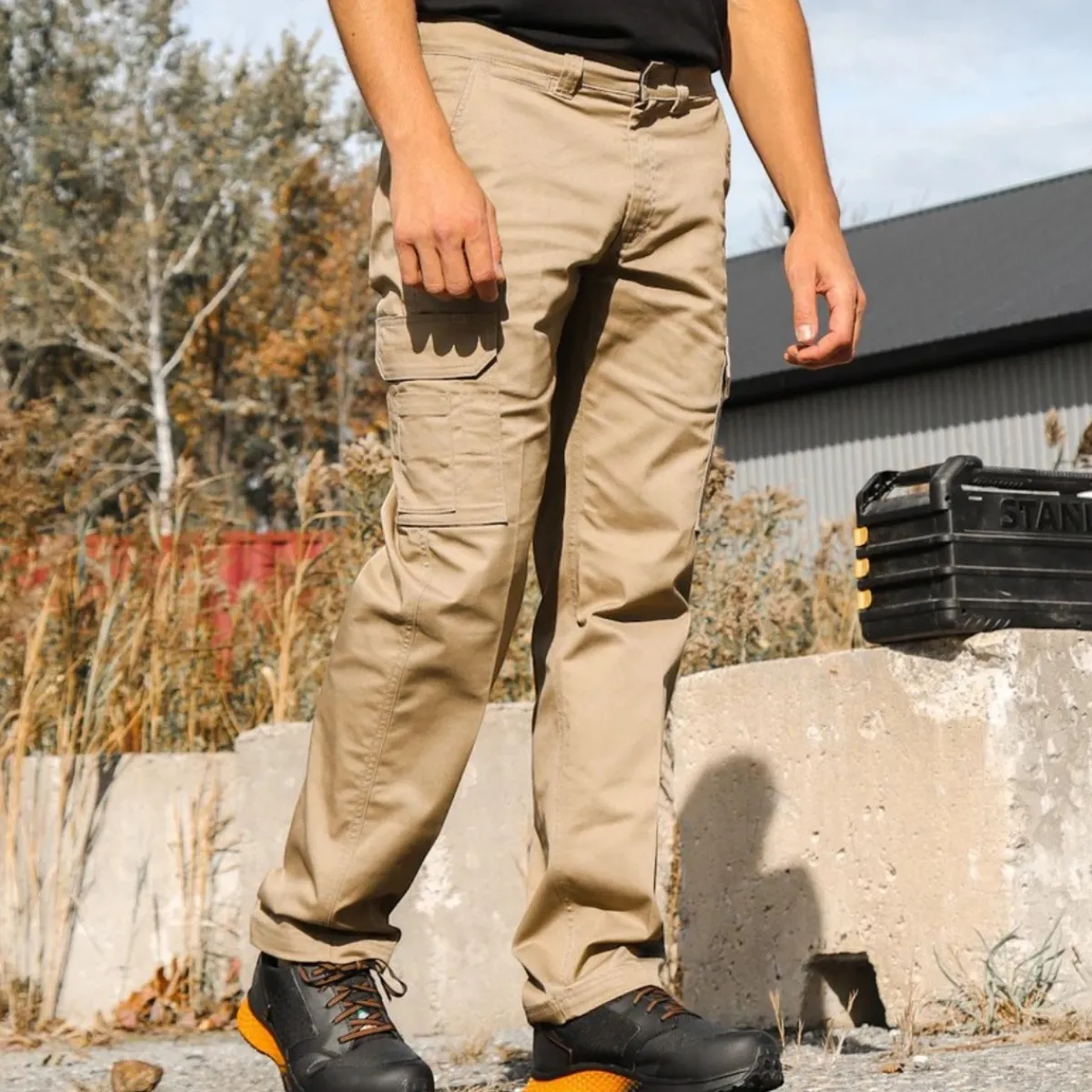 Gatts Safety Shoes|Work Outerwear<Men's 011EX Workwear Stretch Cargo Pants