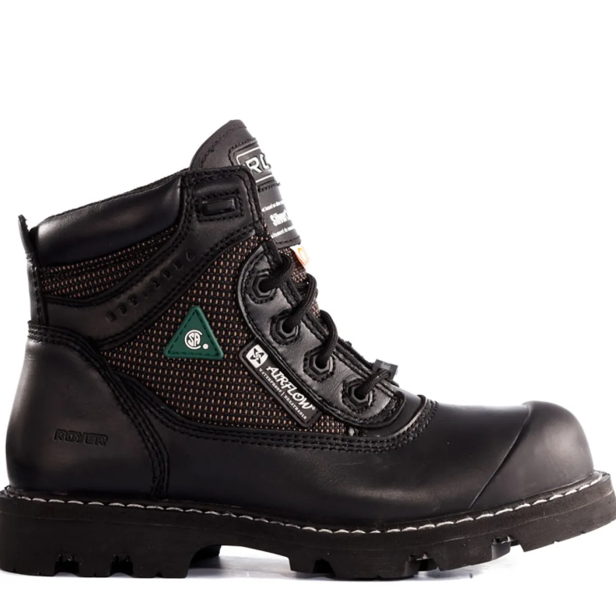 Royer Safety Shoes|Work Outerwear<Men's 8400FLX Safety Boots Black