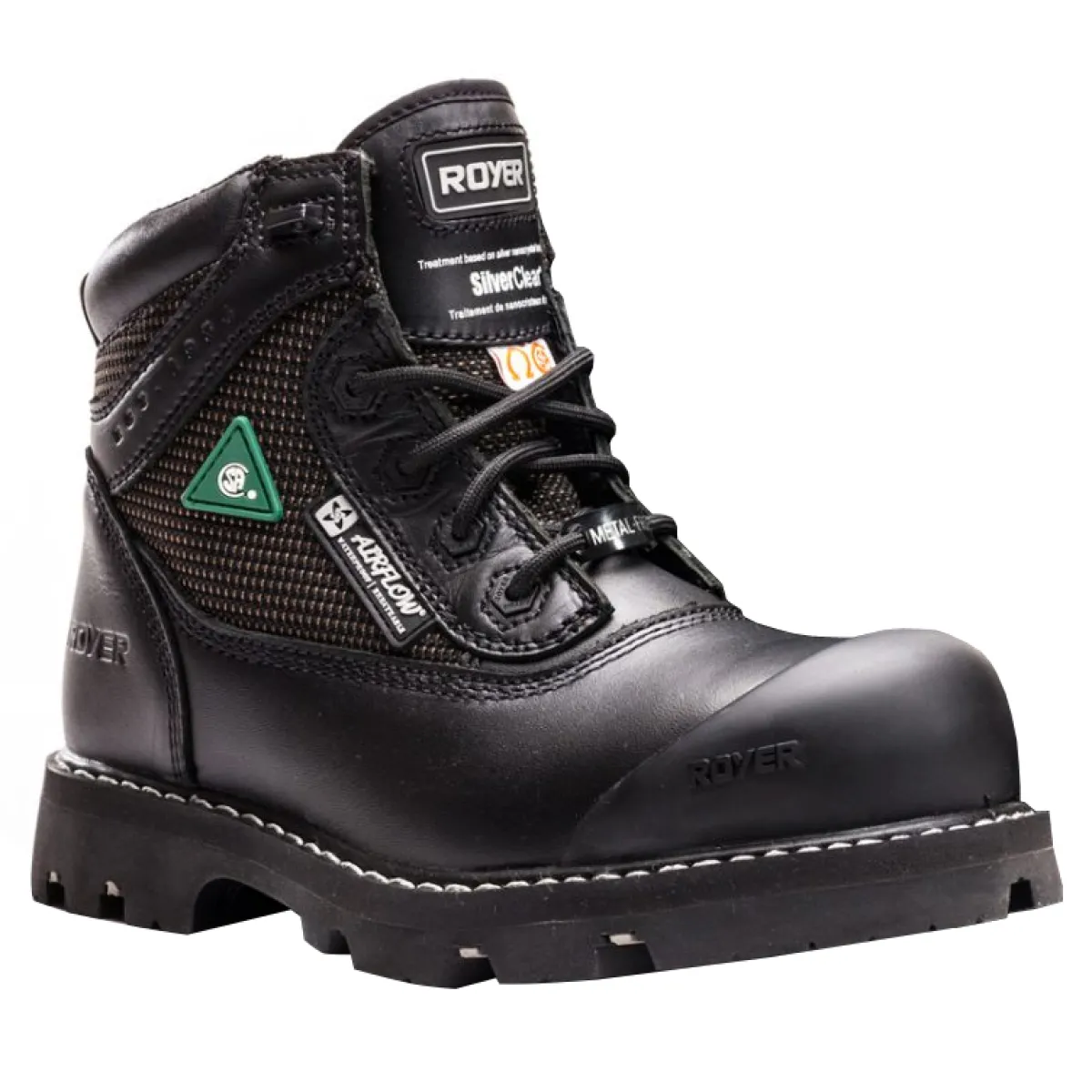 Royer Safety Shoes|Work Outerwear<Men's 8400FLX Safety Boots Black