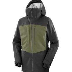 Salomon Insulated Jackets|Windbreaker Jackets<Men's Force Jacket Black Olive