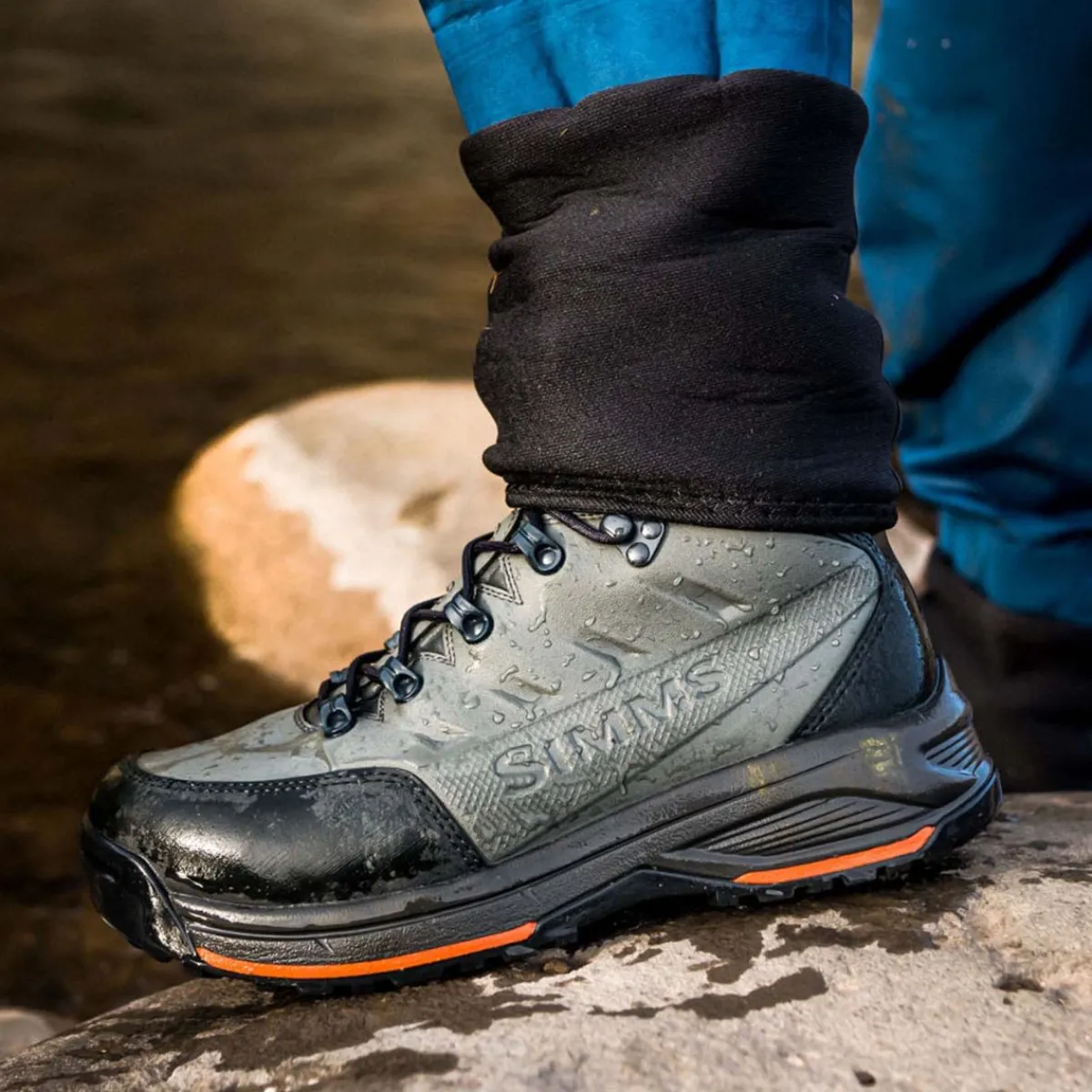 Simms Waders And Wading Boots|Fishing Shirts And T-Shirts<Men's Freestone® Wading Boots - Felt Sole Gunmetal