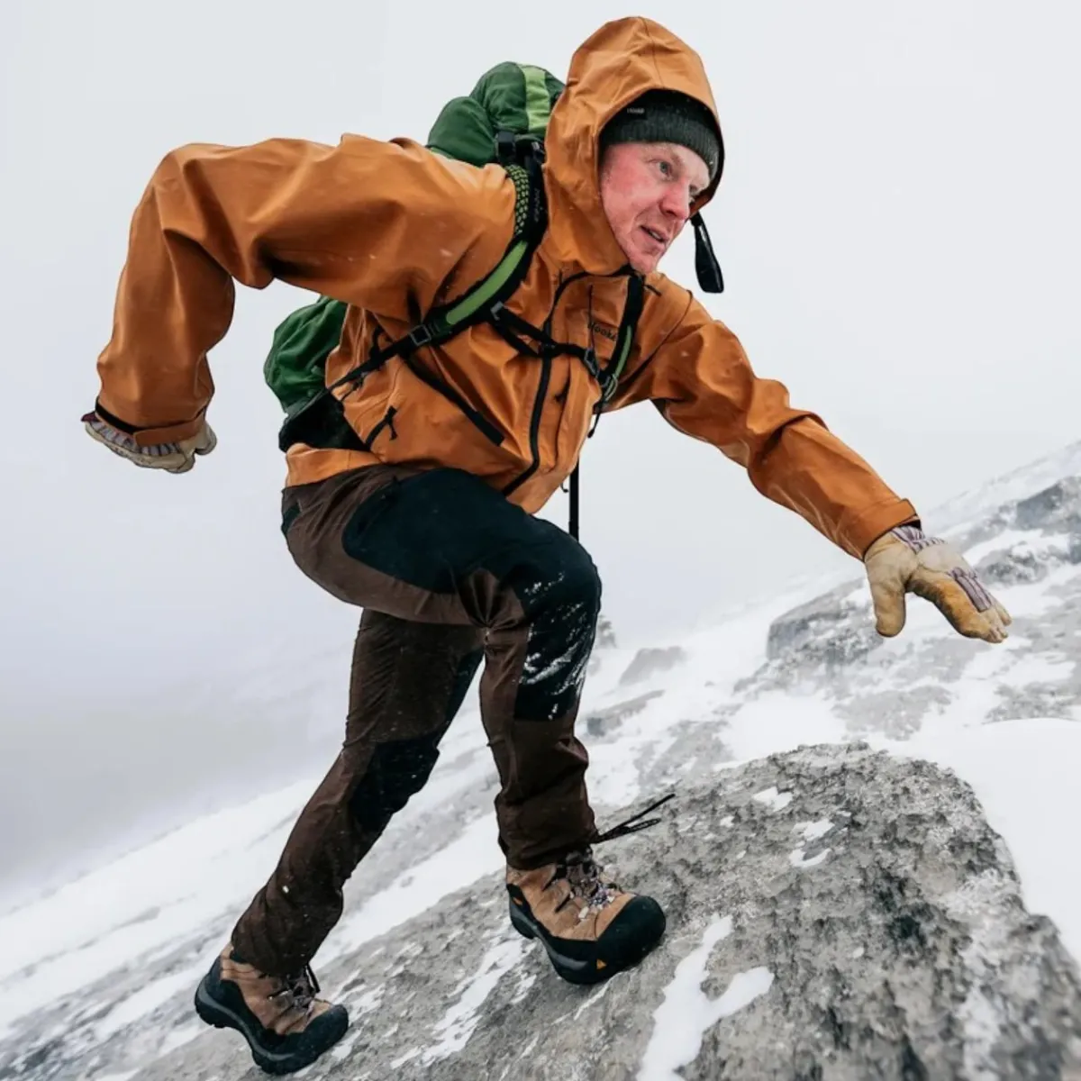 Hooké Waders And Wading Boots|Fishing Shirts And T-Shirts<Men's Frontier Hardshell Jacket Camel