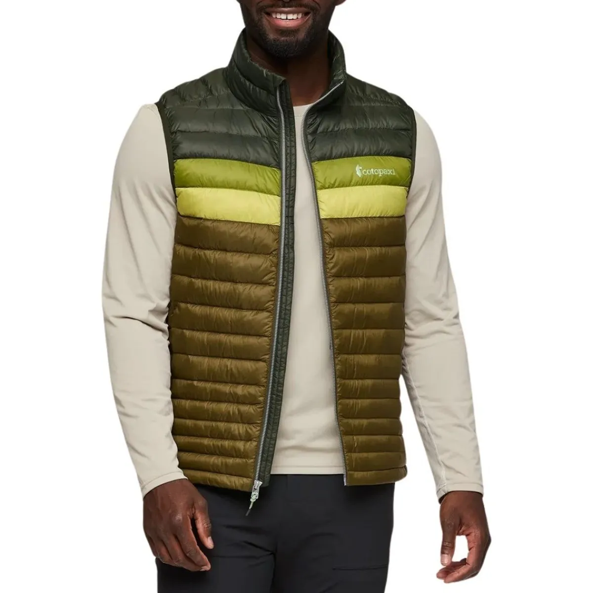 Cotopaxi Insulated Jackets|Windbreaker Jackets<Men's Fuego Sleeveless Down Vest Woods / Live oak