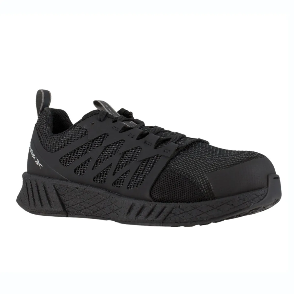 Reebok Safety Shoes|Work Outerwear<Men's Fusion Fleweave Work Shoes Black
