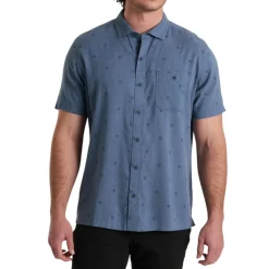 Kühl Shirts|Swimwear<Men's Getaway Short Sleeve Shirt Dusk Blue