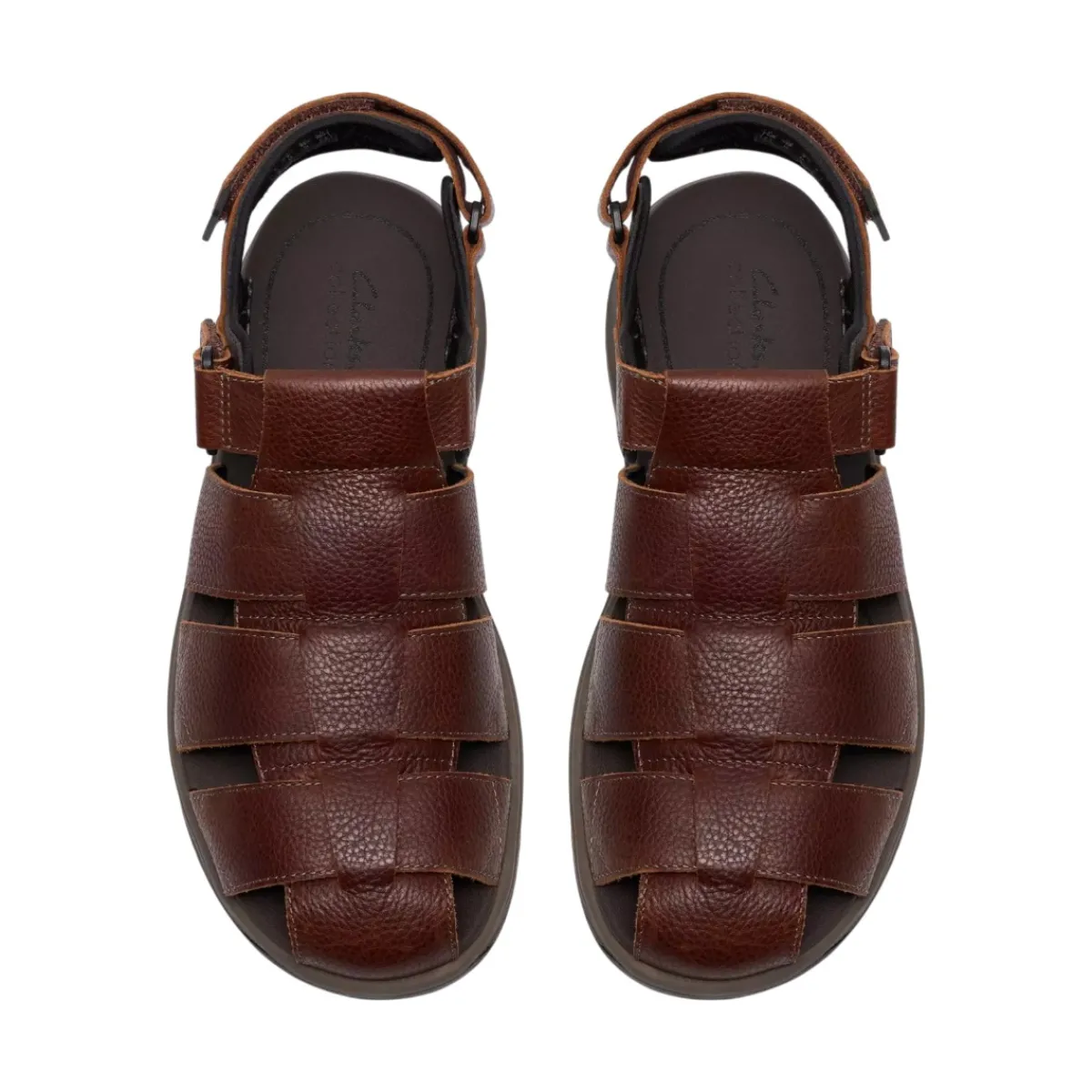 Clarks Casual Shoes|Sandals And Mules<Men's Guideview Cove Sandals Dark Brown