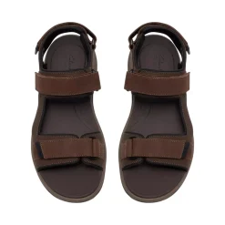 Clarks Casual Shoes|Sandals And Mules<Men's Guideview Trek Sandals Beeswax