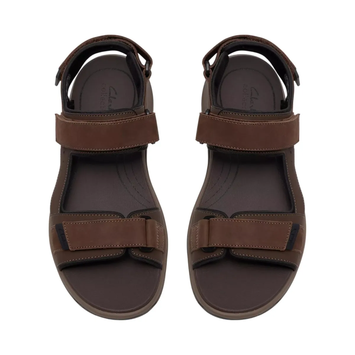 Clarks Casual Shoes|Sandals And Mules<Men's Guideview Trek Sandals Beeswax