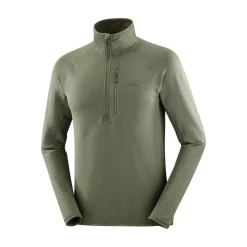 Salomon Shirts|Swimwear<Men's Half Zip Essential Lighwarm Sweater Grape leaf