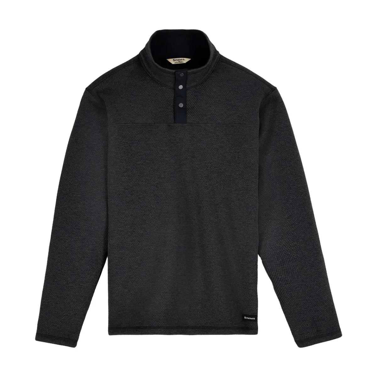Simms Waders And Wading Boots|Fishing Shirts And T-Shirts<Men's Harbor Sweater Black Heather