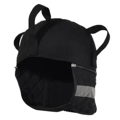 10/4 Job Safety Shoes|Work Outerwear<Men's Hard Hat Liner With Reflective Stripes Black