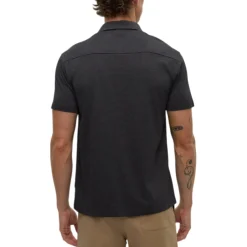 Tentree Shirts|Swimwear<Men's Hawthorn Shirt Meteorite Black Heather