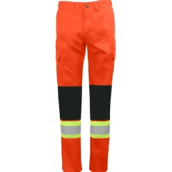 Gatts Safety Shoes|Work Outerwear<Men's High Visibility Cargo Work Pants Orange