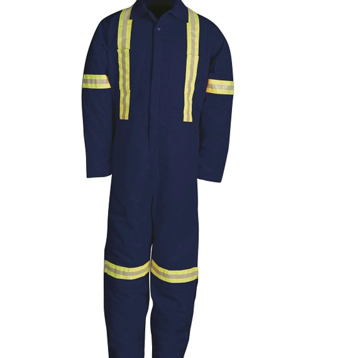 Big Bill Safety Shoes|Work Outerwear<Men's High Visibility Lined Coverall Navy