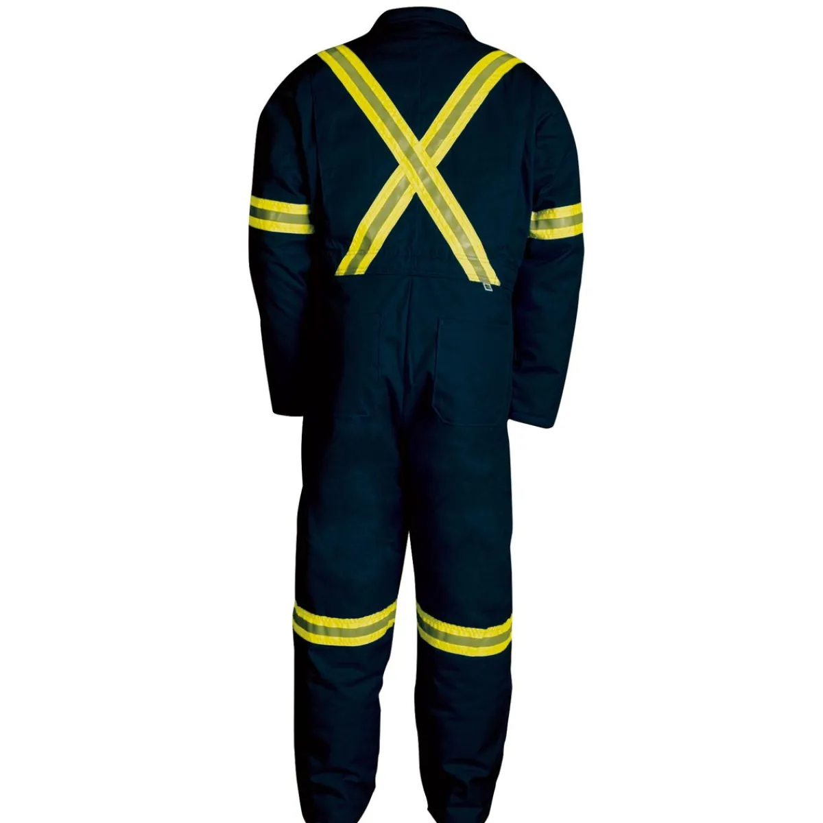 Big Bill Safety Shoes|Work Outerwear<Men's High Visibility Lined Coverall Navy