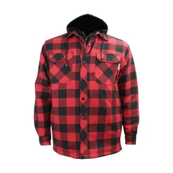 Gatts Safety Shoes|Work Outerwear<Men's Hooded Lined Shirt