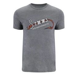 Simms Waders And Wading Boots|Fishing Shirts And T-Shirts<Men's Hook and Loop Short Sleeve T-Shirt Athletic Heather