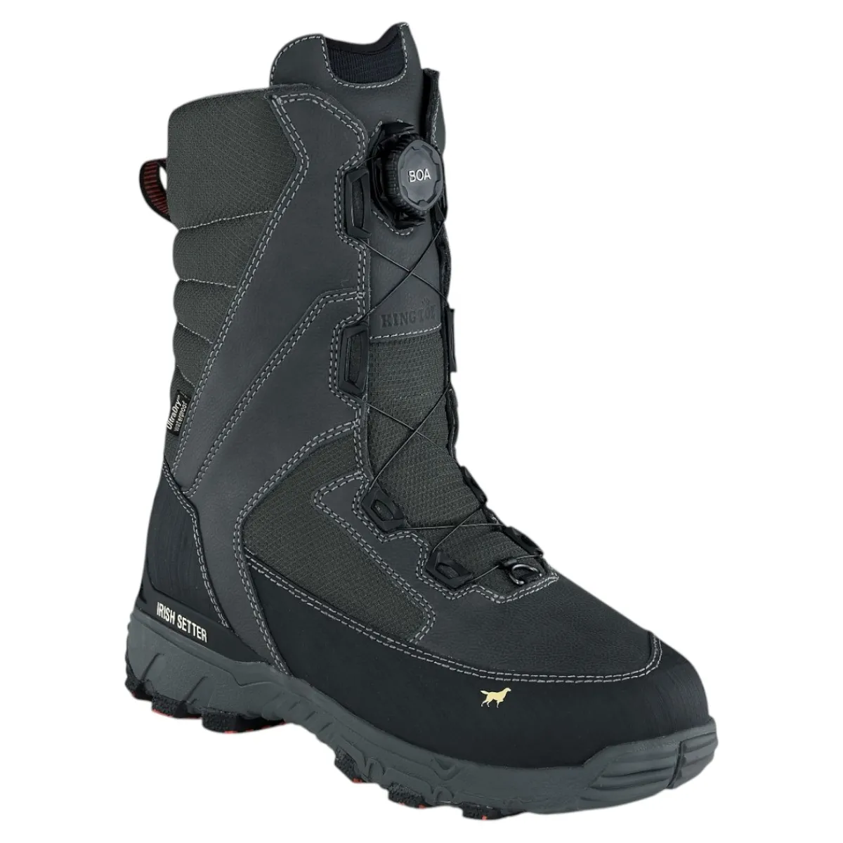 Irish Setter Shirts And Sweaters|Vests And Accessories<Men's IceTrek 12-inch Waterproof and Insulated Hunting Boots Black