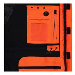 10/4 Job Safety Shoes|Work Outerwear<Men's 7-in-1 Jacket Orange