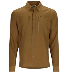 Simms Waders And Wading Boots|Fishing Shirts And T-Shirts<Men's Intruder BiComp Fishing Shirt Driftwood