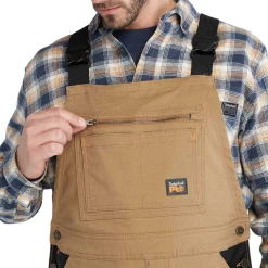 Timberland PRO Safety Shoes|Work Outerwear<Men's Ironhide Flex Bib Overalls D02-Dark Wheat