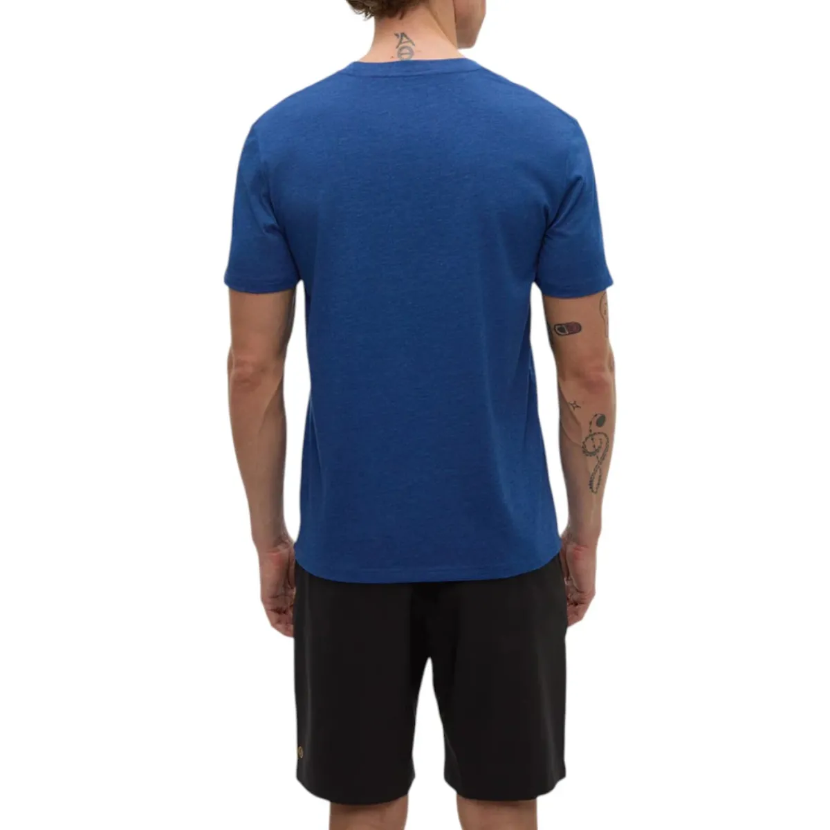 Tentree Shirts|Swimwear<Men's Juniper T-Shirt Nightfall Heather White