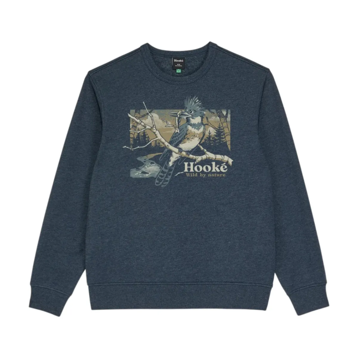 Hooké Waders And Wading Boots|Fishing Shirts And T-Shirts<Men's Kingfisher Crewneck Heather Navy