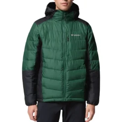 Columbia Insulated Jackets|Windbreaker Jackets<Men's Labyrinth Loop™ II Hooded Jacket Rain Forest, Black
