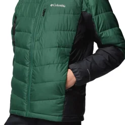 Columbia Insulated Jackets|Windbreaker Jackets<Men's Labyrinth Loop™ II Hooded Jacket Rain Forest, Black
