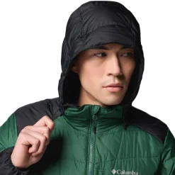 Columbia Insulated Jackets|Windbreaker Jackets<Men's Labyrinth Loop™ II Hooded Jacket Rain Forest, Black