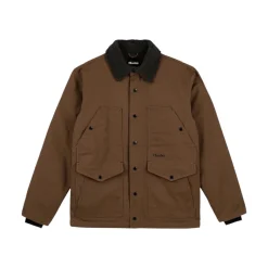 Hooké Waders And Wading Boots|Fishing Shirts And T-Shirts<Men's Laurentides Pile Work Jacket Dark Brown
