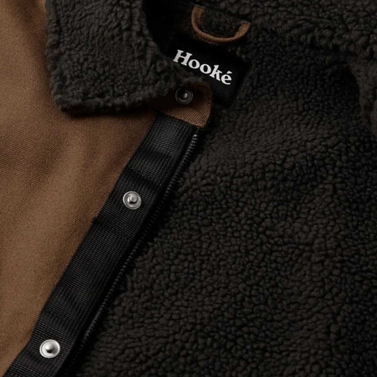Hooké Waders And Wading Boots|Fishing Shirts And T-Shirts<Men's Laurentides Pile Work Jacket Dark Brown