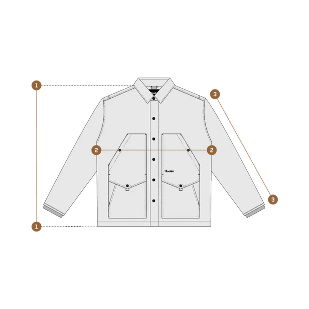 Hooké Waders And Wading Boots|Fishing Shirts And T-Shirts<Men's Laurentides Pile Work Jacket Dark Brown