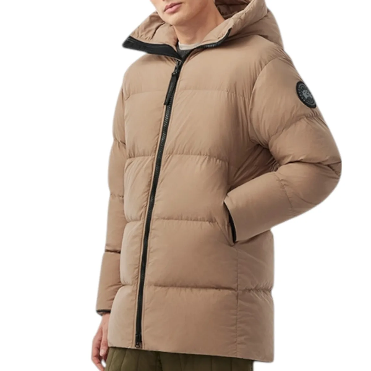 Canada Goose Insulated Jackets|Windbreaker Jackets<Men's Lawrence Puffer Black Label Desert Sand