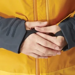 Picture Organic Clothing Insulated Jackets|Windbreaker Jackets<Men's 3-Layer Broader Hardshell Jacket Camel / Blue